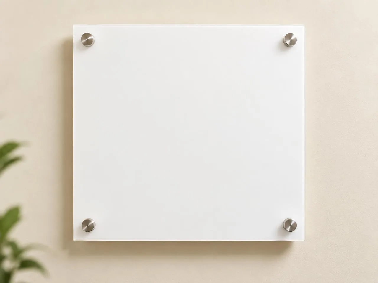 Firmenschild Acryl oder Alu